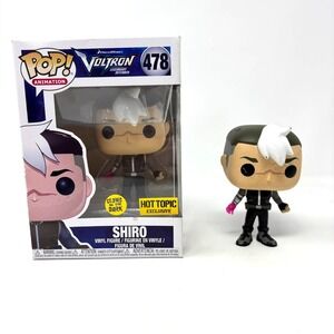 Set of 2 Figures: Funko Pop! Animation Voltron Legendary Defender Shiro No. 473